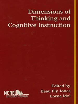 cover image of Dimensions of Thinking and Cognitive Instruction